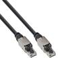 Preview: 30m Patch cable, U/UTP, Cat.6A, halogen-free, AWG23 copper, black,  InLine® 77830S