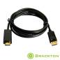 Preview: 1m BRACKTON DisplayPort-to-HDMI Adapter Cable male/male - DPH-SKB-0100.B