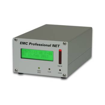 Gude EMC Professional 3001 Zeitserver mit integrierter Funkuhr Set inkl. aktive Antenne