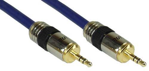 3 m Klinken-Kabel InLine PREMIUM, 3,5mm Stecker/Stecker - 99953P