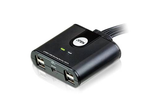 Aten US424 USB 2.0-Peripheriegeräte-Switch mit 4 Ports