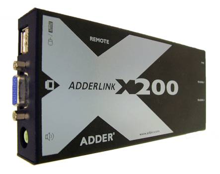 Adder X200AS-R Userstation mit Skew für AVX (VGA+Audio+USB)
