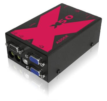 AdderLink X50 MultiScreen USB / 2 x VGA / Audio CAT-Extender-Set - ALX50-MS2