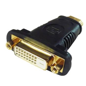 Adapter HDMI-Stecker auf DVI-Buchse, vergoldete Kontakte, Brackton ADA-DFH.B