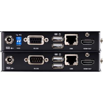 Preview: 4K60Hz KVM-Extender for HDMI 2.0 +Keyboard/Mouse-USB up to 70m over LAN-Cable, Aten CE801 Preview: 4K60Hz KVM-Extender for HDMI 2.0 +Keyboard/Mouse-USB up to 70m over LAN-Cable, Aten CE801