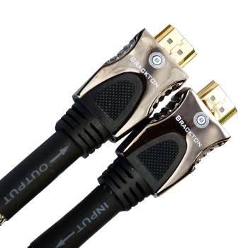 câbles hdmi vers hdmi fins 7,5m lot de 2, ultra fins et flexibles prenant  supporte haute vitesse 4k60hz, 18gbps, 2160p 1080p [A449]