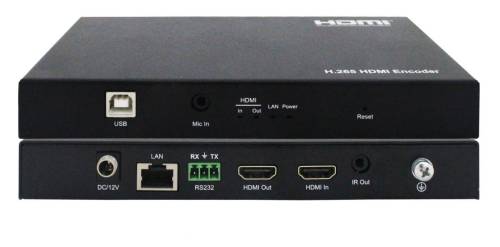 4K-Transmitter HDMI/USB2.0 over IP Extender für KVM-Matrix/Videowall/Multi-Viewer, FoxUn SX-UHE01-TX