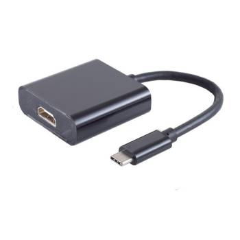 Adapter USB Typ-C zu HDMI Buchse (DP Alt Mode), 4K, 0.1m, Brackton UH-42-00.1