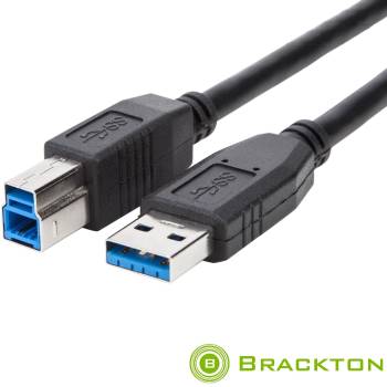 1m USB 3.0 Kabel A-Stecker auf B-Stecker bis 5GB, US3-ABB-0100.B