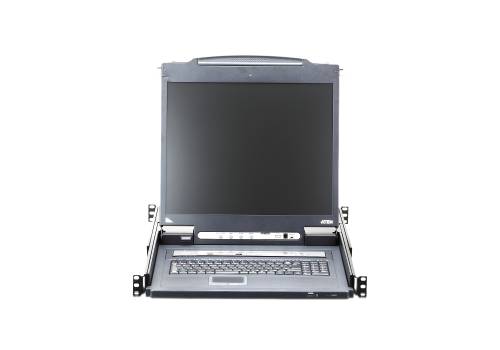 8-Port IP-KVM LCD-Console with 19" LCD, Aten CL5708iN - KVM-Switch Versand