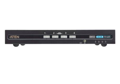 Sicherer 4-Port DVI KVM-Switch (PSD PP v4.0-konform), Aten CS1184D4