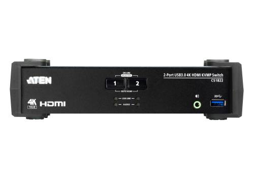 Aten CS1822 2-Port USB 3.0 4K HDMI KVMP™ Switch
