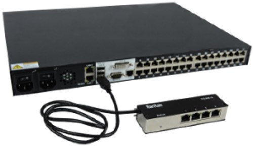 Raritan DSAM-2 USB-auf-2x RS232 serielles Modul für DKX3 IP KVM-Switches
