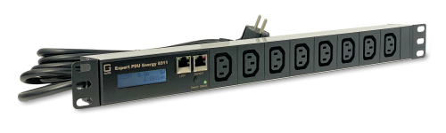 8-fach metered PDU, 16 A, 8 x IEC C13, 1 Sensoranschluss, TCP/IP, GUDE Expert PDU Energy 8311-3