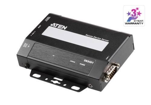 1-Port RS-232/422/485 Secure Device Server Aten SN3401