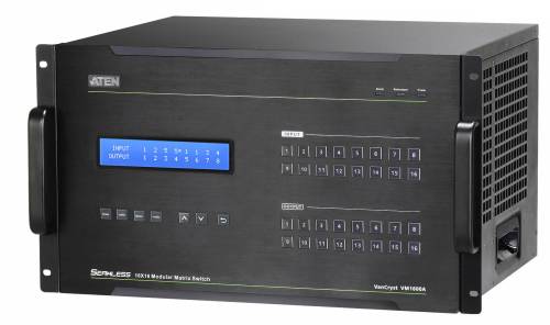 16 x 16 Modular 4K Videomatrix und Videowall Switch, Aten VM1600A