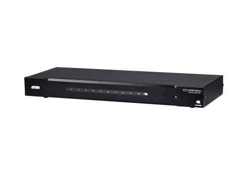 10-Port 4K HDMI Splitter 10 x bis 4K 4096 x 2160 bei 60 Hz; 4:2:0, HDCP 1.4, Aten VS0110HA