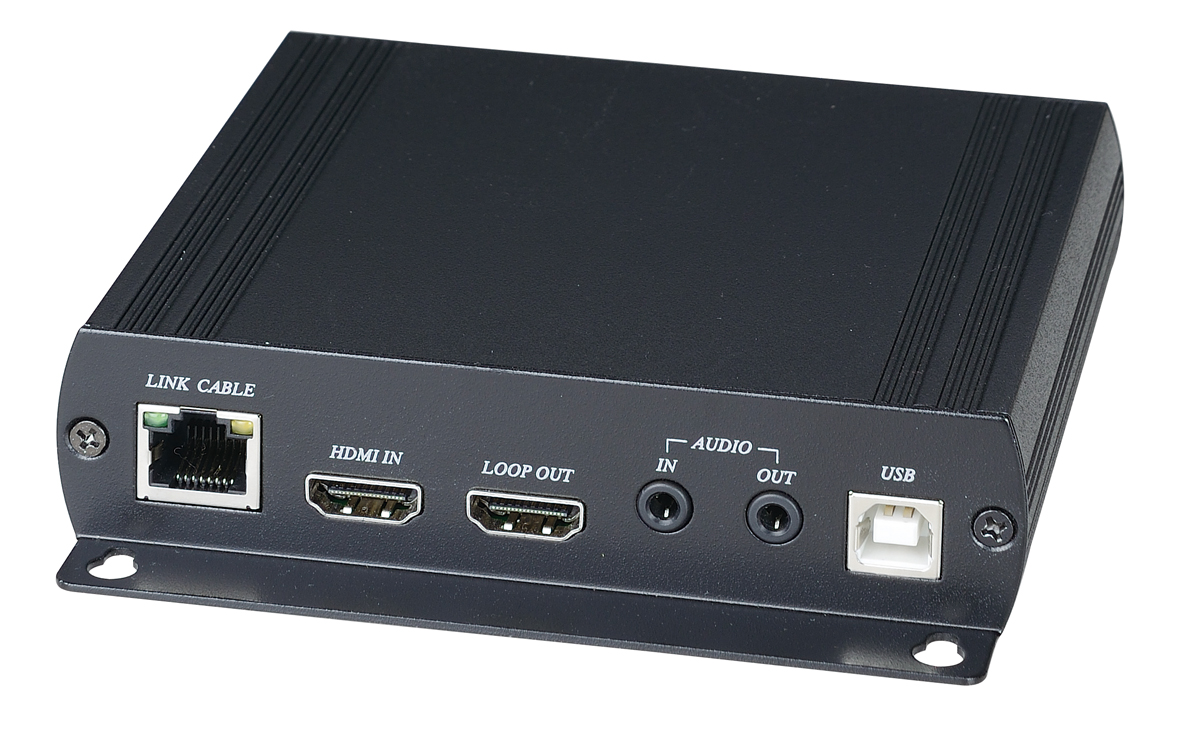 1080p 60 Hz HDMI KVM & USB, Audio, RS232, IR CAT5 over IP - Transmitter - SC&T HKM02BT-2 - KVM-Switch