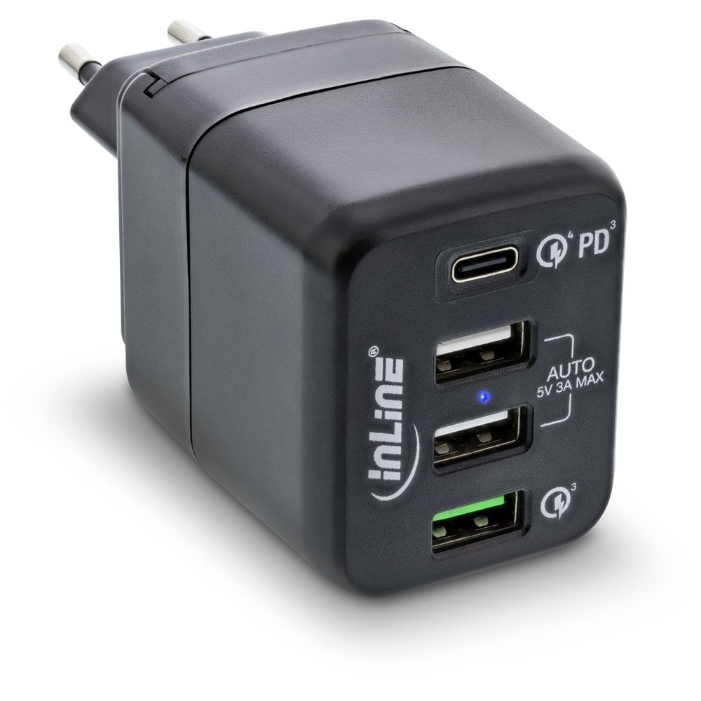 100W Ladegerät USB C-Anschluss Netzteil PD QC3.0 Laptop Handy Adapter 8 Port DE 