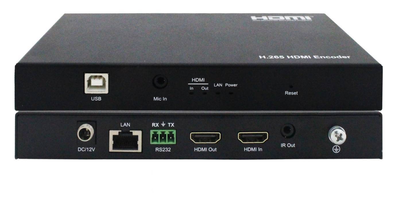 4K-Transmitter HDMI/USB2.0 over IP for KVM-Matrix/Videowall/Multi-Viewer, FoxUn - KVM-Switch Versand