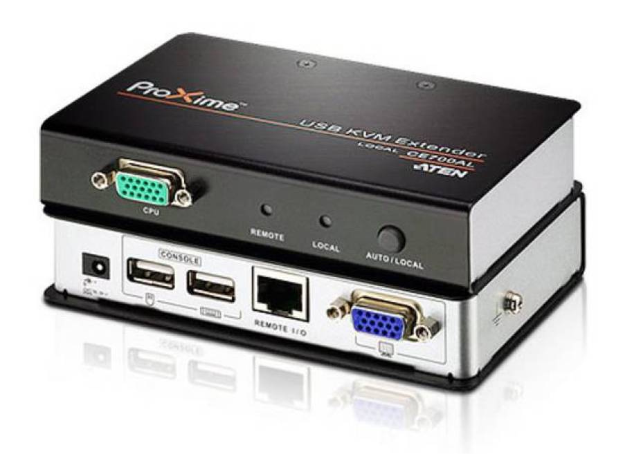 Aten CE700A USB-Tastatur/Maus und VGA KVM-Extender-Set